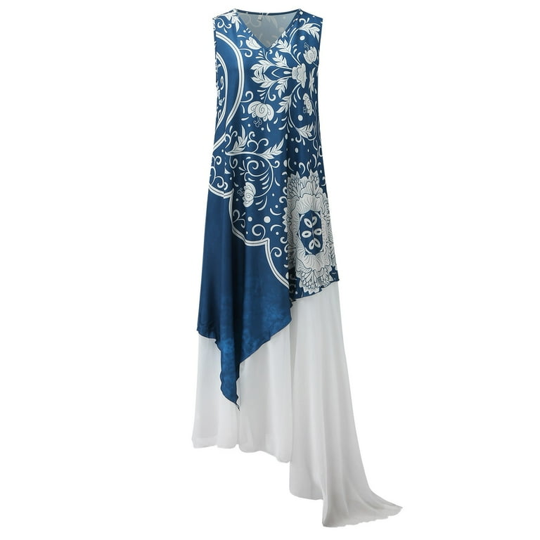 fvwitlyh formal Dresses for Women Women's Long Kaftan Dress Maxi Caftan  Dress Gown Top Night Dress - Walmart.com