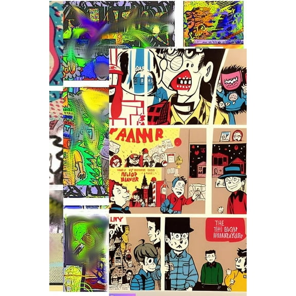 omgwtf drawings zine, (Paperback)