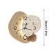 thumbnail image 3 of Reloj de pared moderno con movimiento de cuarzo silencioso, marco de madera, fácil montaje, adecuado para decoración de sala de estar, dormitorio, comedor y oficina., 3 of 6