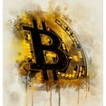 thumbnail image 2 of Surma, Agata 26x27 Black Ornate Wood Framed with Double Matting Museum Art Print Titled - Bitcoin Era V, 2 of 4