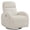 White - Corduroy, variant on Aemeios Chenille Swivel Rocker Glider Power Recliner Nursery Rocking Chair with USB and Type-C Ports, White