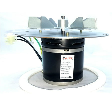 

12150011 BLOWER MOTOR EXHAUST - EXACT FIT FOR WHITFIELD - REPLACEMENT PART BY NBK