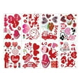 thumbnail image 2 of pstuiky Adhesivos decorativos para ventanas con motivo del Día de San Valentín. Pegatinas removibles para decorar tu hogar., 2 of 7