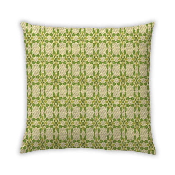 Ahgly Company Outdoor Square Contemporary Throw Pillow, 18 inch by 18 inch