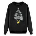 thumbnail image 5 of Fiaer Matching Family Merry Christmas Sweatshirts Funny Graphic Trendy Pullover Crew Neck Long Sleeve Loose Fit Casual Xmas Tops Women S, 5 of 6