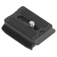 thumbnail image 2 of Camera Quick Release Plate, Aluminum Alloy Quick Release Plate CNC Machining with D Shaped Lock for Tripod Ball Heads, 2 of 8