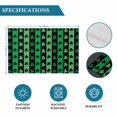 thumbnail image 6 of St. Patrick's Day Placemats Set of 4, Spring Green Lucky Clovers Shamrock Placemats for Dining Table, Place Mats for Kitchen Tabletop, Waterproof Wipeable Dining Table Mats Set, 6 of 9