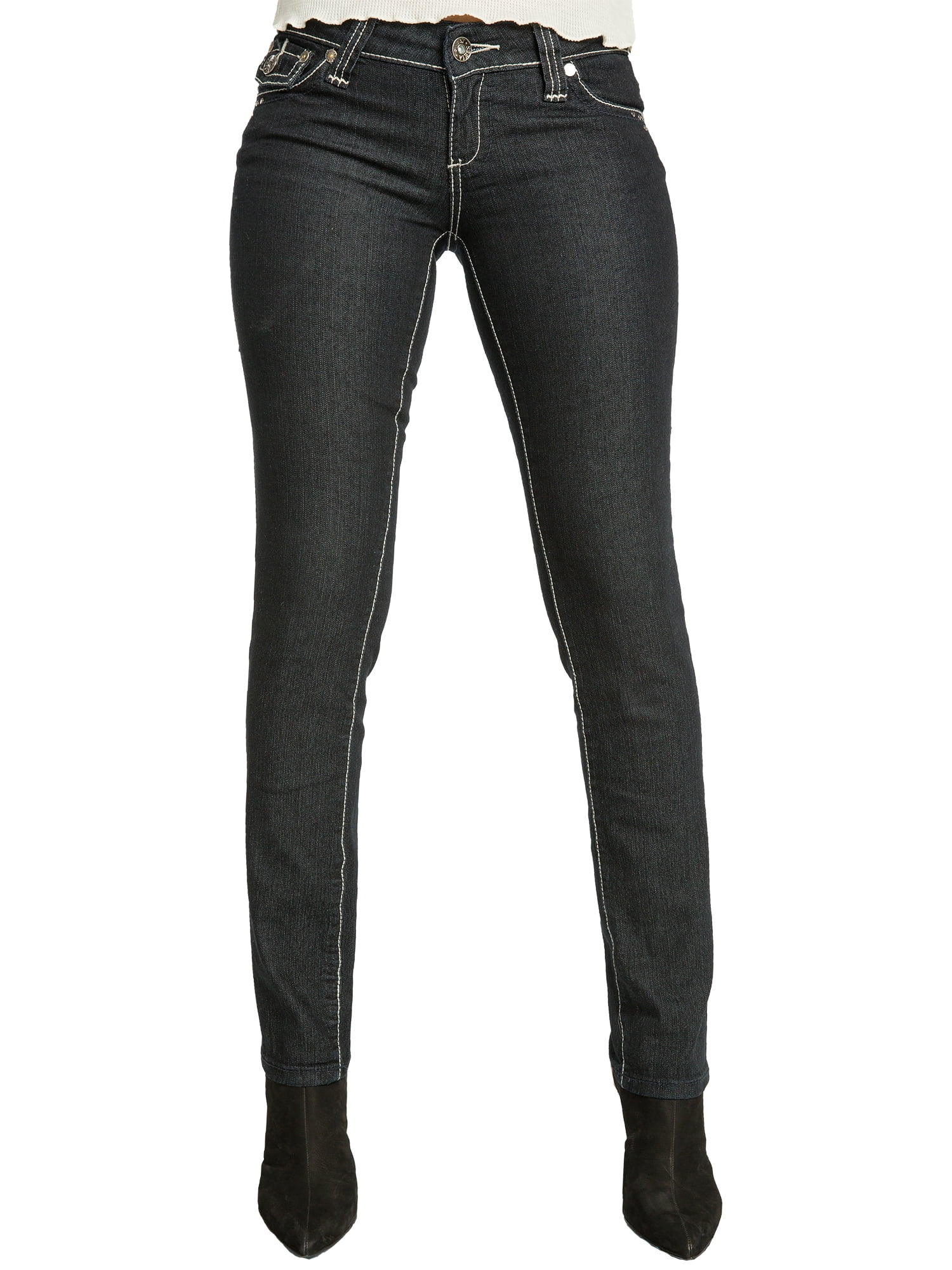 womens levis with back flap pockets