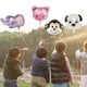 thumbnail image 5 of Billuyoard 1 pieza de globos de papel de aluminio de animales grandes, globo temático de fiesta destacado de cumpleaños, decoración de cebra, Tigre, Kits de decoración para fiestas No.09 Billuyoard HA002737-09, 5 of 6