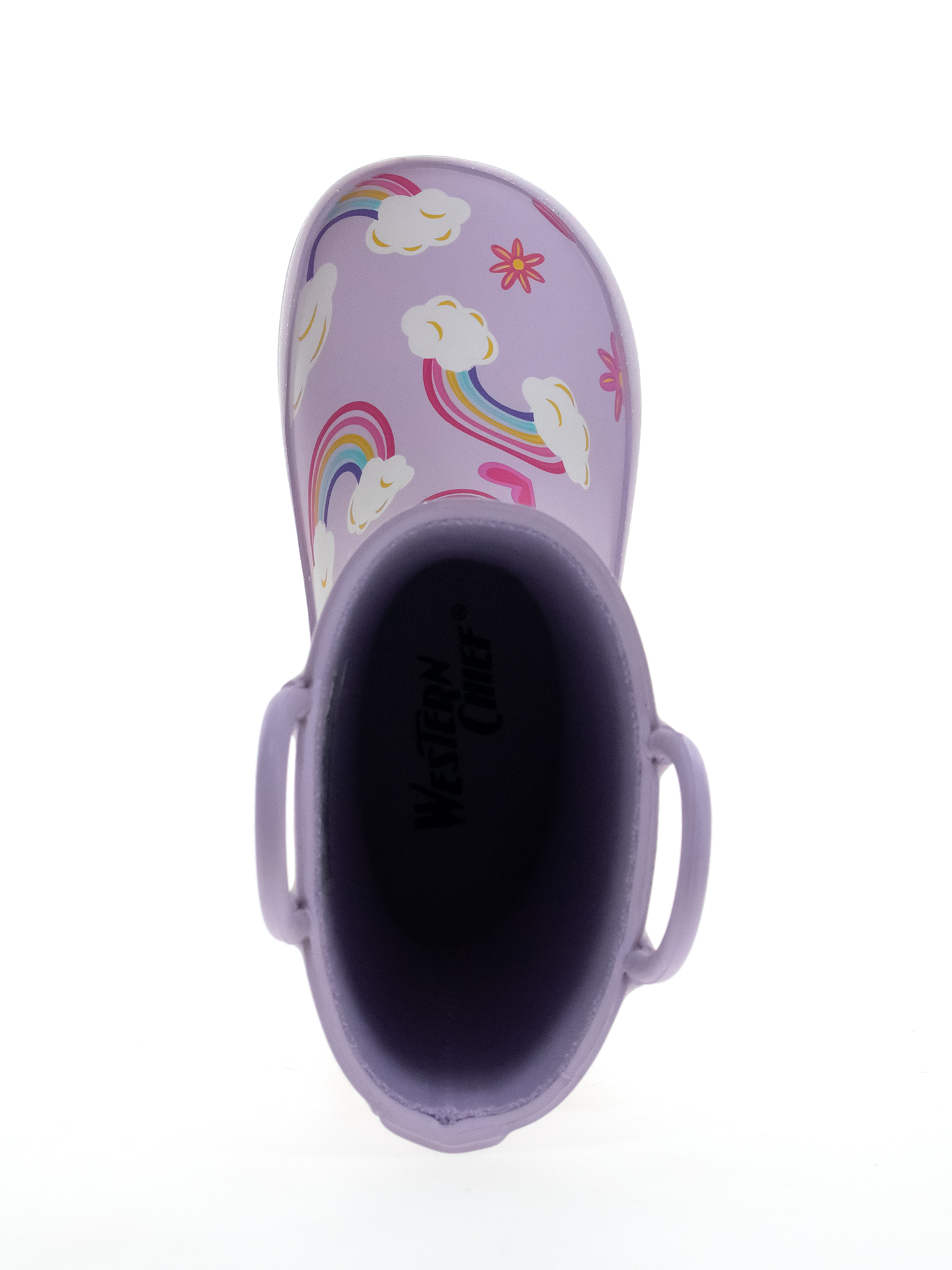 Western Chief Girls' Rainbow Printed Rain Boot photo 5