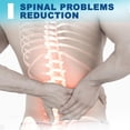 thumbnail image 4 of Faja lumbar AVESTON para aliviar el dolor lumbar. Cinturón de 6 costillas con almohadilla lumbar para hombres y mujeres. Ortopédica, ligera, delgada, rígida y ajustable. Hernia de disco. Circunferenci, 4 of 5