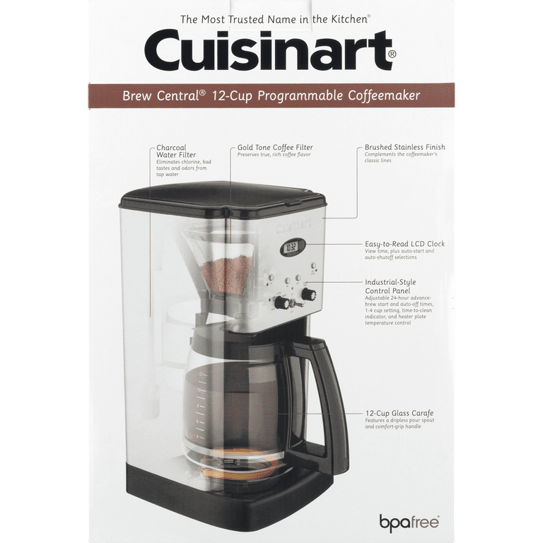 Cuisinart cafetera programable brew central (1 pieza), Delivery Near You