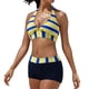 thumbnail image 1 of Conjunto de bikini con estilo para mujer, traje de baño de dos piezas, traje de baño sólido, ropa de playa OAVQHLG3B Store lin121212, 1 of 3
