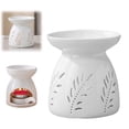 thumbnail image 5 of Ceramic Oil Burner, High-Grade Glazed Candle Holder for Aromatherapy, Wickless Tealight Warmer for Home Decor Spa Gift (Style F), 5 of 9