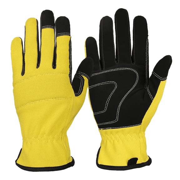 1 pair of labor insurance gloves non-slip work gloves stab-proof hand gardening breathable