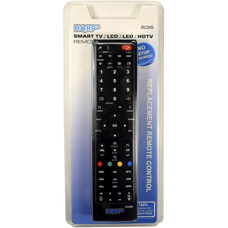 HQRP Remote Control for Panasonic TH-50PX77U, TH-50PX80U, TH