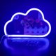 thumbnail image 5 of Neon Cartoon Cloud Sign Light USB Batería Arte Lámpara colgante Azul, 5 of 9