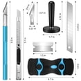thumbnail image 4 of Kit de tintado para ventanas de coche, hecho a mano, con 45 herramientas y espátula, 4 of 7