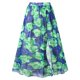 thumbnail image 4 of Gibobby Conjunto de traje de baño de bikini Traje de baño de 2 piezas para mujer+1 pieza para cubrir traje de baño de dos piezas con estampado vintage Mo(Verde,M), 4 of 4