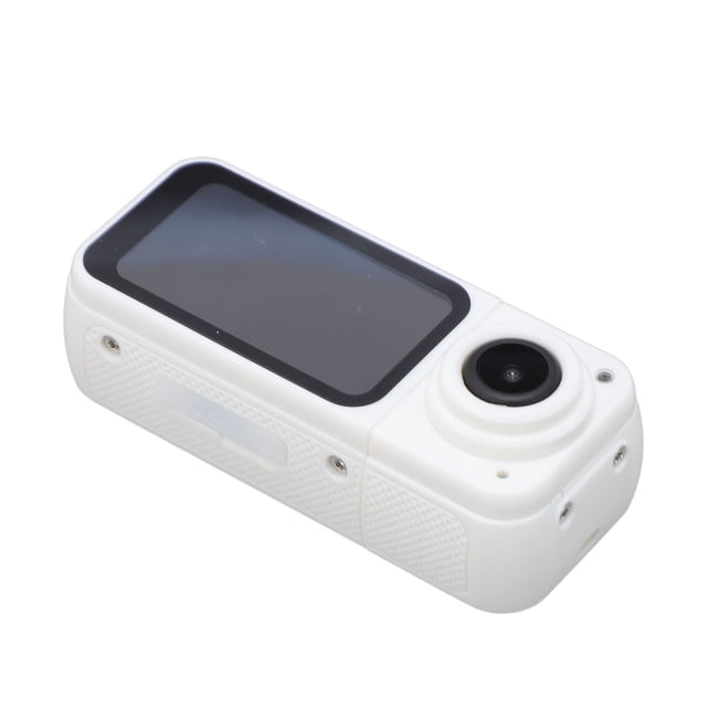1.47 Pulgadas 2.7k 180 Cámara De Acción, Grabación De POV De 2.7k, De Montaje Magnético. Efecto De Palo Selfie Invisible, Cámara De Vlogging Portátil Compacto Y Ligero Para
