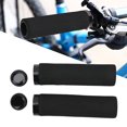 thumbnail image 3 of Bicycle Handlebar Grip, Bicycle Hand Grip Non-Slip Bicycle Handle Grip PVC  Handle Plug With Aluminum Alloy Lock For Better Cycling Experience Black Handlebars And Black Lock Rings, 3 of 8