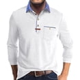 thumbnail image 2 of fatyb Men's Casual Shirts Long Sleeve Button Golf Tops with Collar Lightweight Fashion Tees for Men, 2 of 7