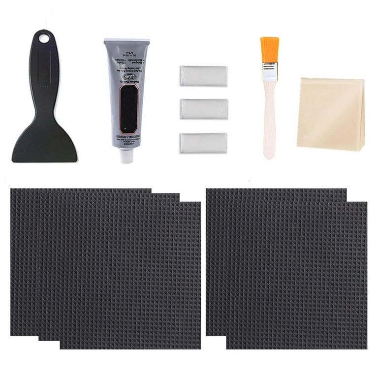 Trampoline Patch Repair Kit 4 x 4 inch Square Glue On Patches