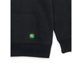 thumbnail image 3 of John Deere Boy's Embossed Fleece Graphic Pullover Hoodie, Black, Sizes 4-18, 3 of 3
