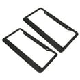 thumbnail image 4 of 2Pcs License Plate Frame Black Aluminium Alloy Sturdy Durable Easy Installation Original Standard License Plate Holder, 4 of 22
