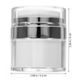 thumbnail image 2 of DEEPCRAFF Transparente Para Crema Facial Con Ligero Y Tapa Para Protección, 2 of 6