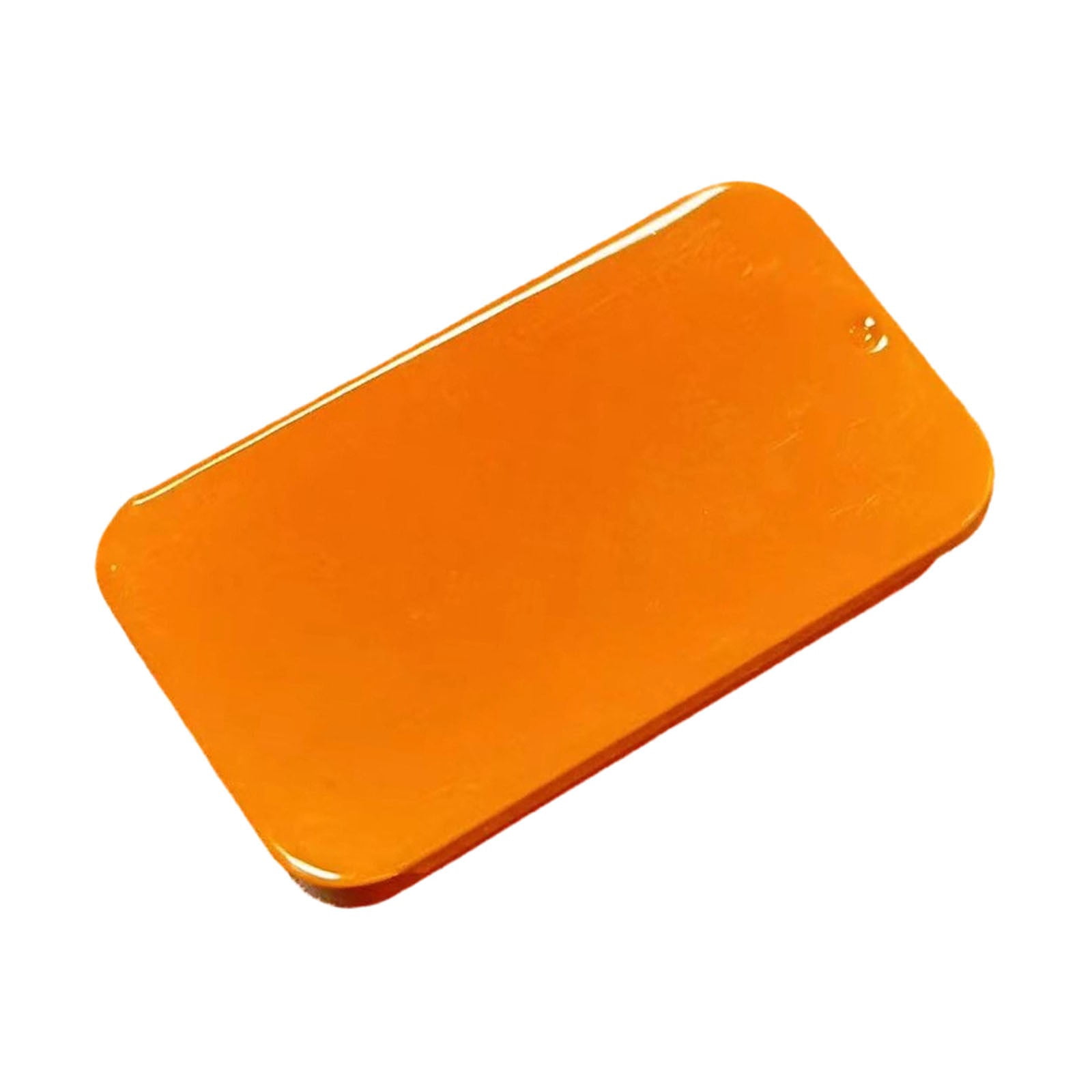 CMYYNNA Metal Rectangular Hinged Tins - Pack of 10 Matte Red & Orange Mini Portable Box Containers Small Empty Storage Tins with Lids Home Organizer Kit for Storage Drawing Pin Jewelry Crafts