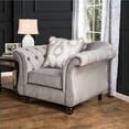 thumbnail image 5 of Antoinette Modern Victorian Chair, Royal Yellow, 5 of 5
