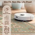 thumbnail image 6 of Design&I 3'x5' Ultra Soft Throw Mat, Distressed Kilim Potbelly Burning Vintage Boho Farmhouse Playful None Fluffy Washable Easy Care Indoor rug for Bedside Hallway, 6 of 7
