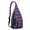 Black-2, variant on Tropical Flamingo Sling Backpack – Boho Watercolor Pink Flamingo Crossbody Bag for Women, Lightweight Vintage Floral Hiking Shoulder Bag for Travel & Beach