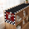 thumbnail image 6 of Table Runners 70 Inches Long Dress Scarves, Chef Farmhouse Coffee/Dining/Kitchen Table Decor, Holiday Table Runner, Cartoon Cute Watercolor Cooking Red Black 13x70 Inch, 6 of 9