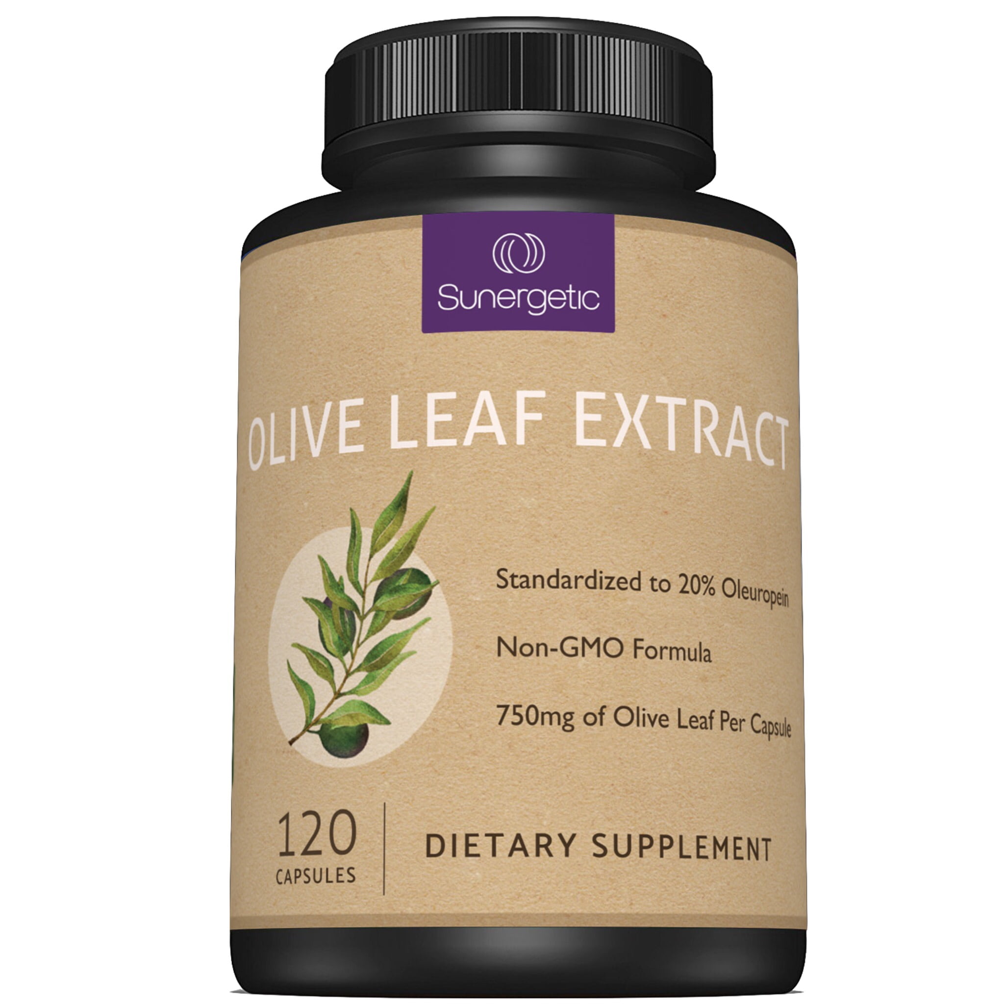 Premium Olive Leaf Extract Capsules Standardized To 20 Oleuropein