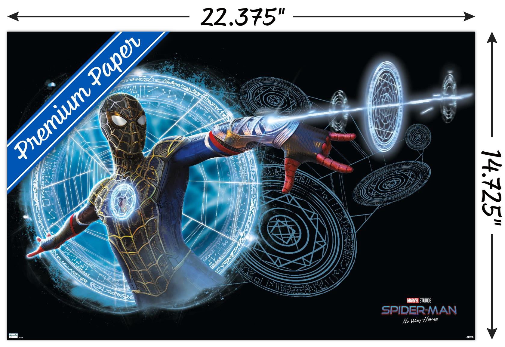 Marvel Spider-Man: No Way Home - Magic Wall Poster, 14.725" x 22.375"