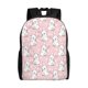 thumbnail image 1 of Disketp Cute Rabbit Mochila Unisex de Apertura Lateral Completa, Mochila para Laptop para Escuela, Trabajo y Viajes, 1 of 8