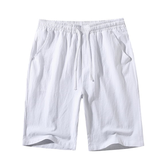 CEHVOM Summer Men's Fashion Casual Tie-dye Solid Loose Light Sweat Sports Shorts