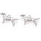 thumbnail image 1 of 20 colgantes de estilo tibetano con forma de perro, de aleación, para crear joyas con forma de cachorro Labrador Retriever. Adornos metálicos., 1 of 2