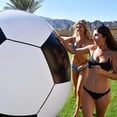 thumbnail image 4 of Pelota de playa gigante, pelota de playa grande, enorme pelota de colores arcoíris, pelota de fútbol para niños, pelotas inflables de plástico extragrandes para piscina, gran fiesta de verano., 4 of 5