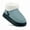 Blue, variant on Women's Warm Bootie Slippers Winter Cozy House Shoes Non Slip Indoor Outdoor With Fuzzy Memory Foam Warm House Shoes
