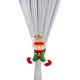 thumbnail image 1 of Modelo femenino hebilla de cortina de elfo de dibujos animados de Navidad muñeca hebilla de cortina para puerta colgante de árbol de Navidad vestir 65x35cm Material: tela ANGGREK Otros, 1 of 8