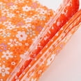 thumbnail image 4 of Hot 7pcs Cotton Cloth Craft Fabric Bundle Fabric DIY Sewing Quilting Pattern 50\*50/25x25cm Orange 50*50cm, 4 of 9