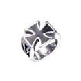 thumbnail image 1 of Sonducket Anillo de moda para hombre, acero Vintage, estilo Punk único, bandas de boda de varios tamaños, patrón eléctrico, accesorios de Ropa, zapatos y accesorios Miscelánea Tamaño11, 1 of 6