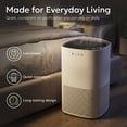 thumbnail image 3 of Miko Essence A-200 Air Purifier with True HEPA Filter, Aromatherapy, Quiet Sleep Mode, 600 Sq Ft Coverage, 3 of 8