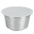 thumbnail image 2 of Cápsula de café de acero inoxidable, taza de cápsula de café recargable reutilizable de acero inoxidable Cápsula de café reutilizable Logre más, 2 of 12