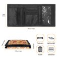 thumbnail image 6 of Chririnla Capybaras Trifold Card Wallet for Travel, Polyester Clutch Wallet with Slim Foldable Children Wallets, 6 of 7