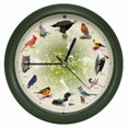 thumbnail image 1 of Mark Feldstein Édition Limitée Horloge Oiseau Chantant du 20e Anniversaire, 8 Pouces, 1 of 3
