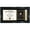 Black With Silver Beading-1, variant on GraduationMall Black Diploma Certificate Frame with Tassel Holder, 8.5 x 11 Certificate, 5 x 7 Photo